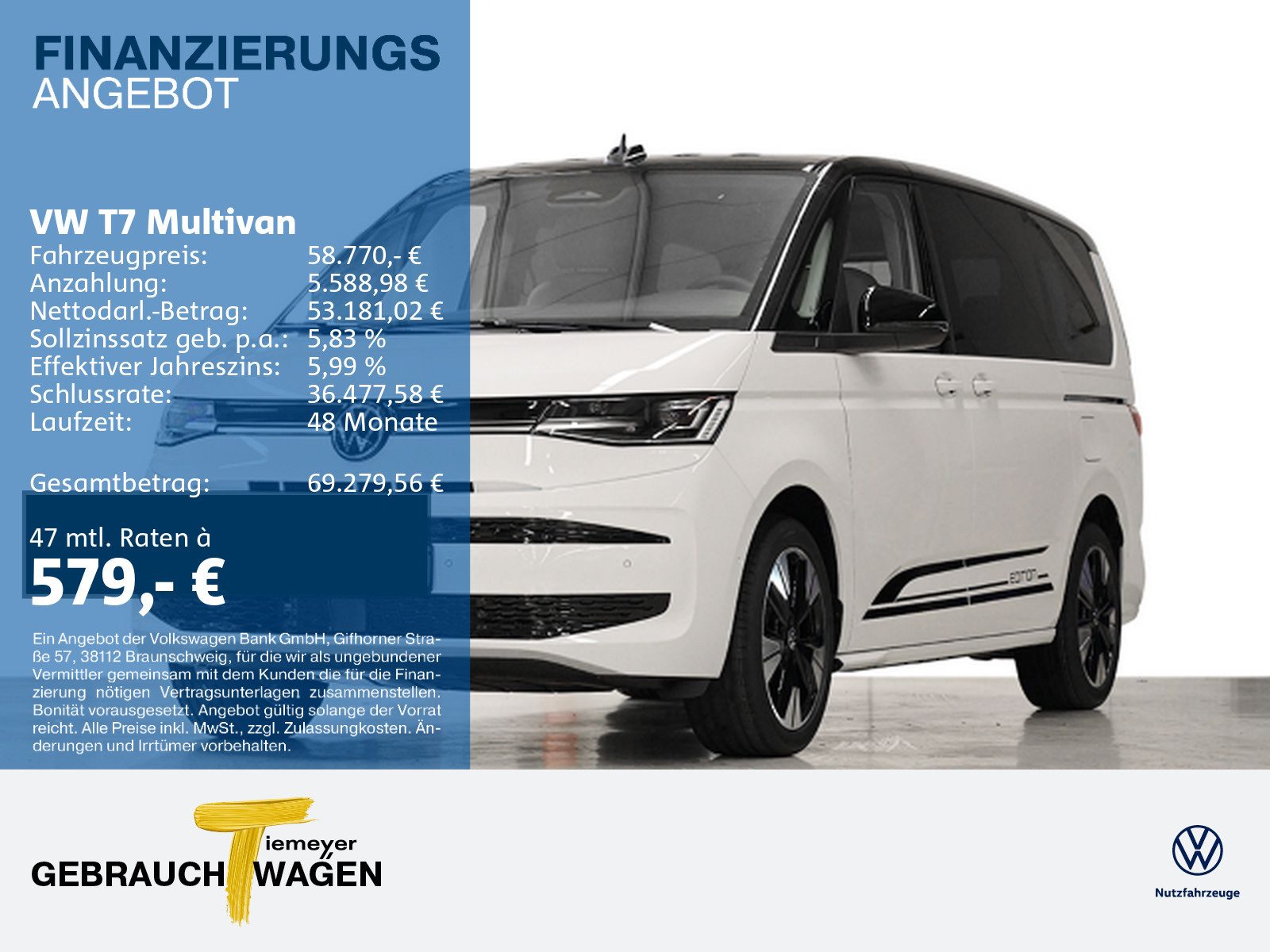 Volkswagen T7 Multivan – Bild 1