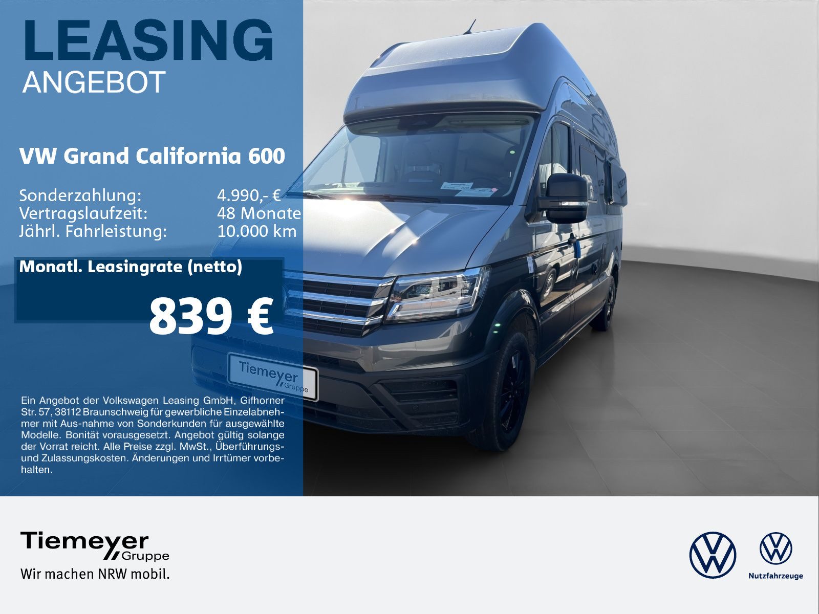 Volkswagen Grand California 600 – Bild 1