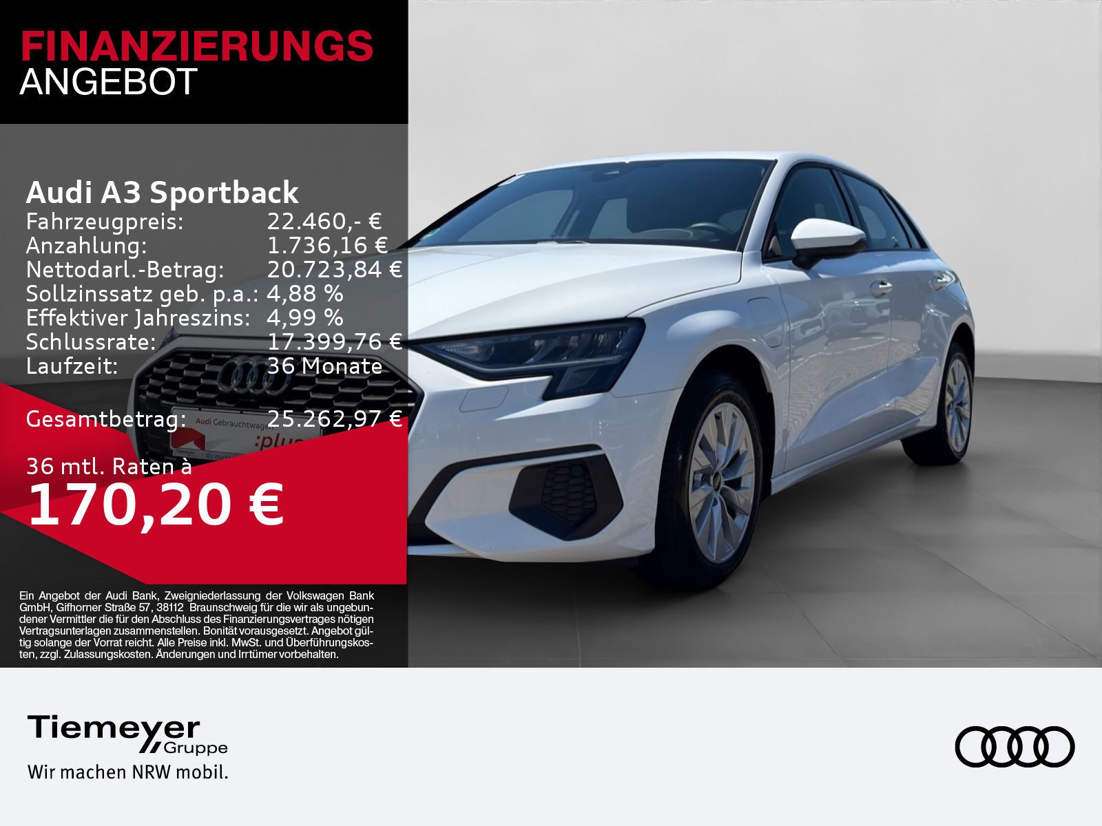 Audi A3 Sportback – Bild 1