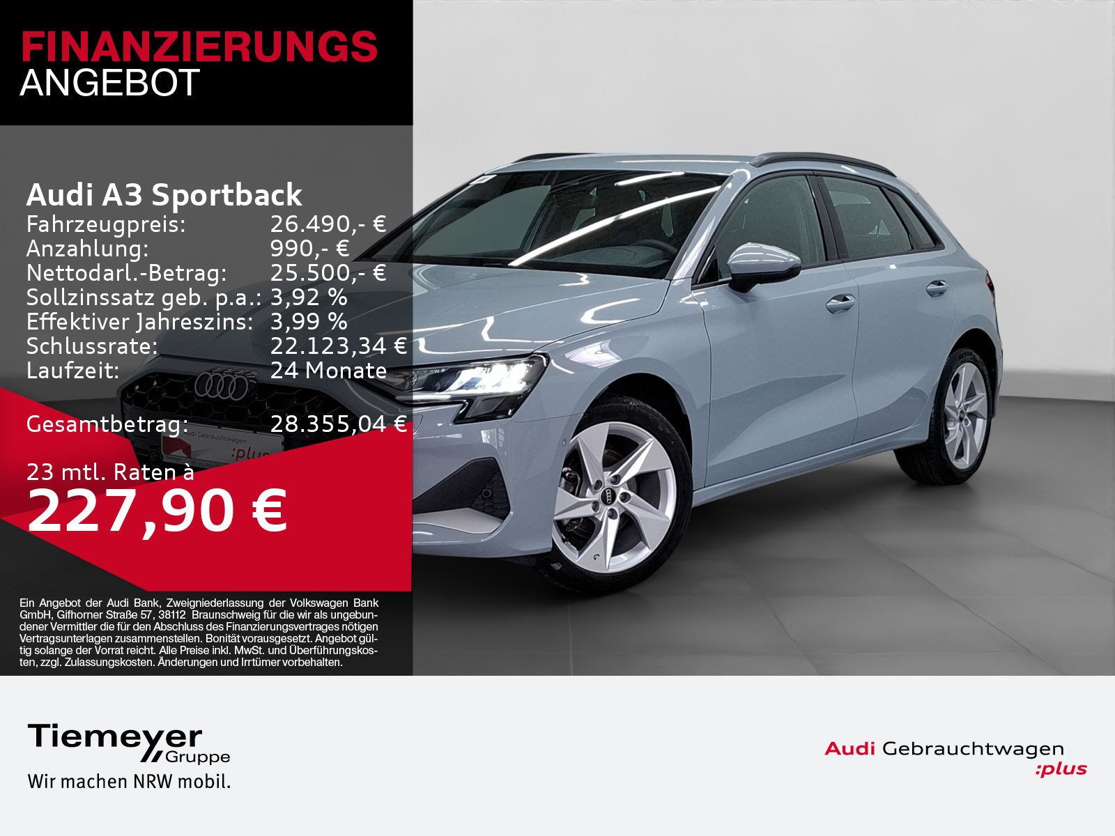 Audi A3 Sportback – Foto 1
