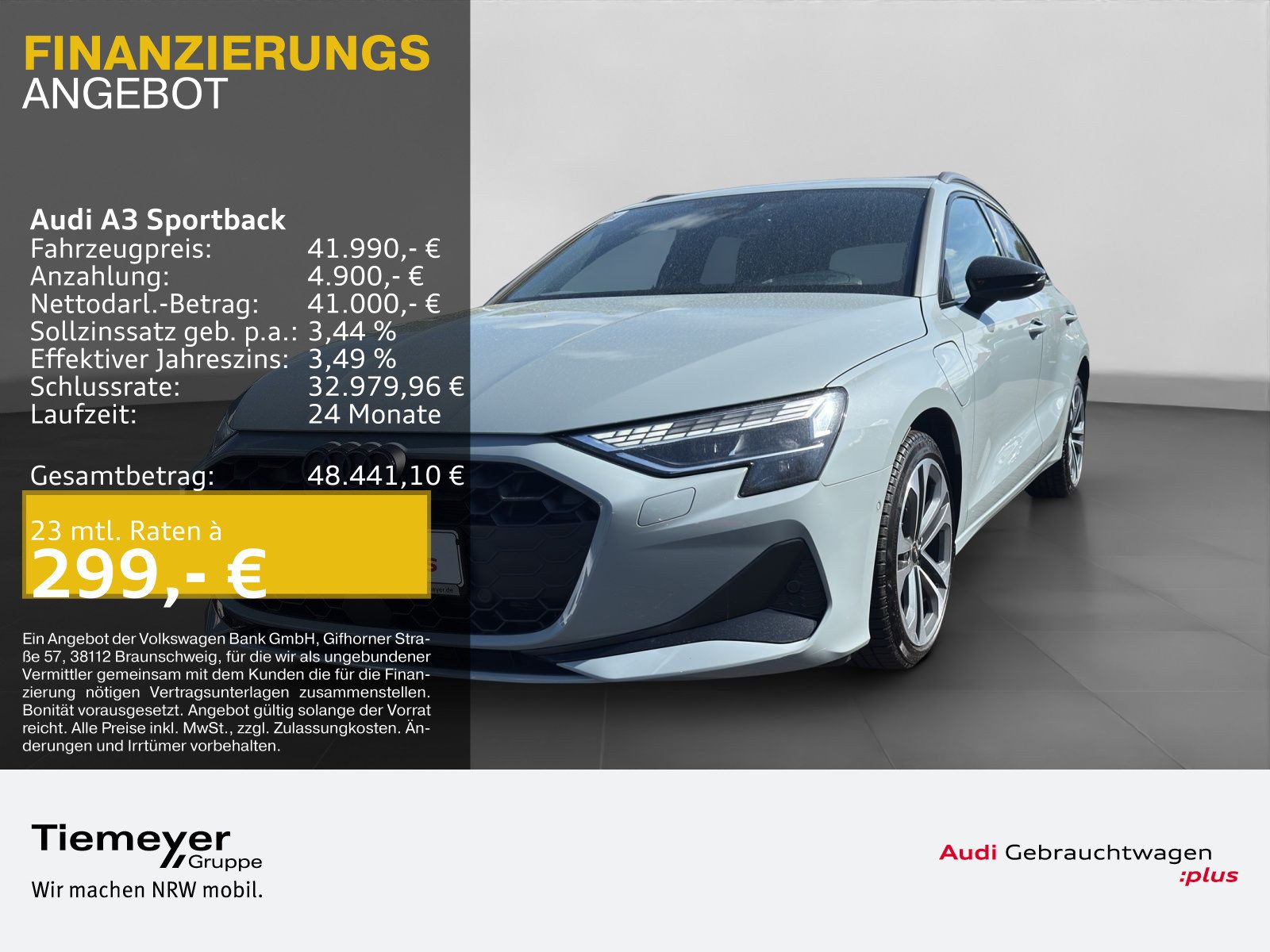 Audi A3 Sportback – Foto 1