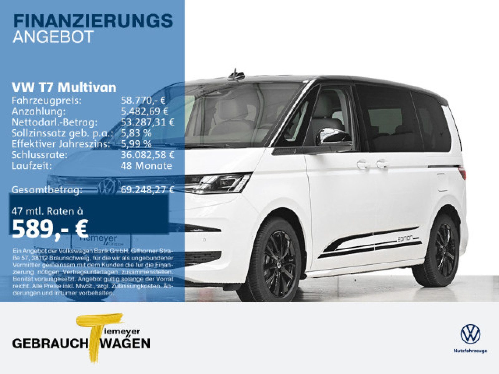 Volkswagen T7 Multivan – Bild 1
