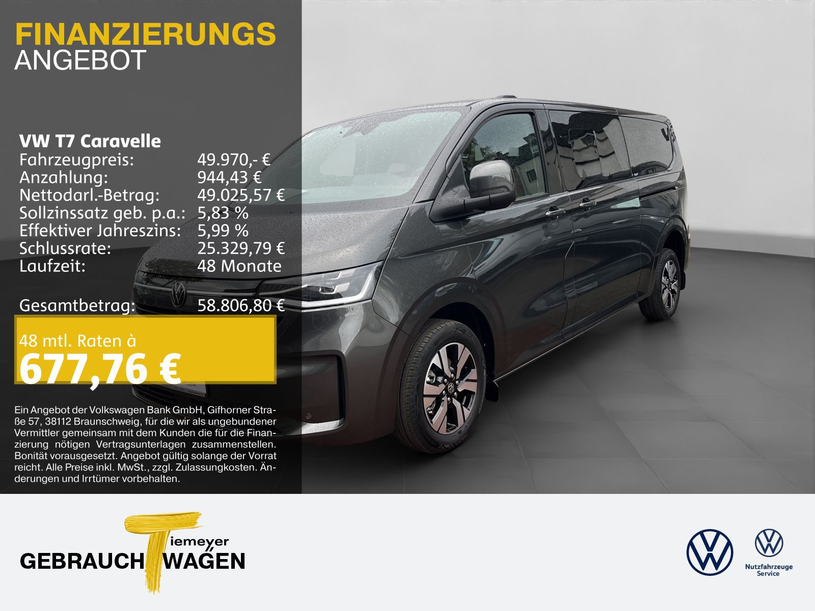 Volkswagen T7 Caravelle – Bild 1