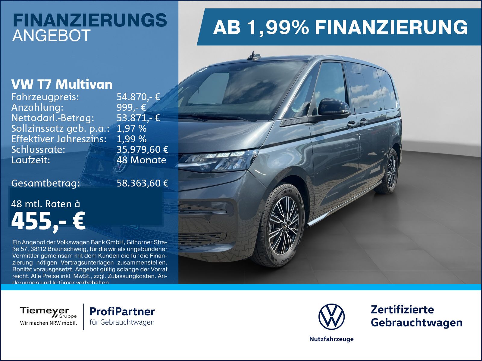 Volkswagen T7 Multivan – Bild 1