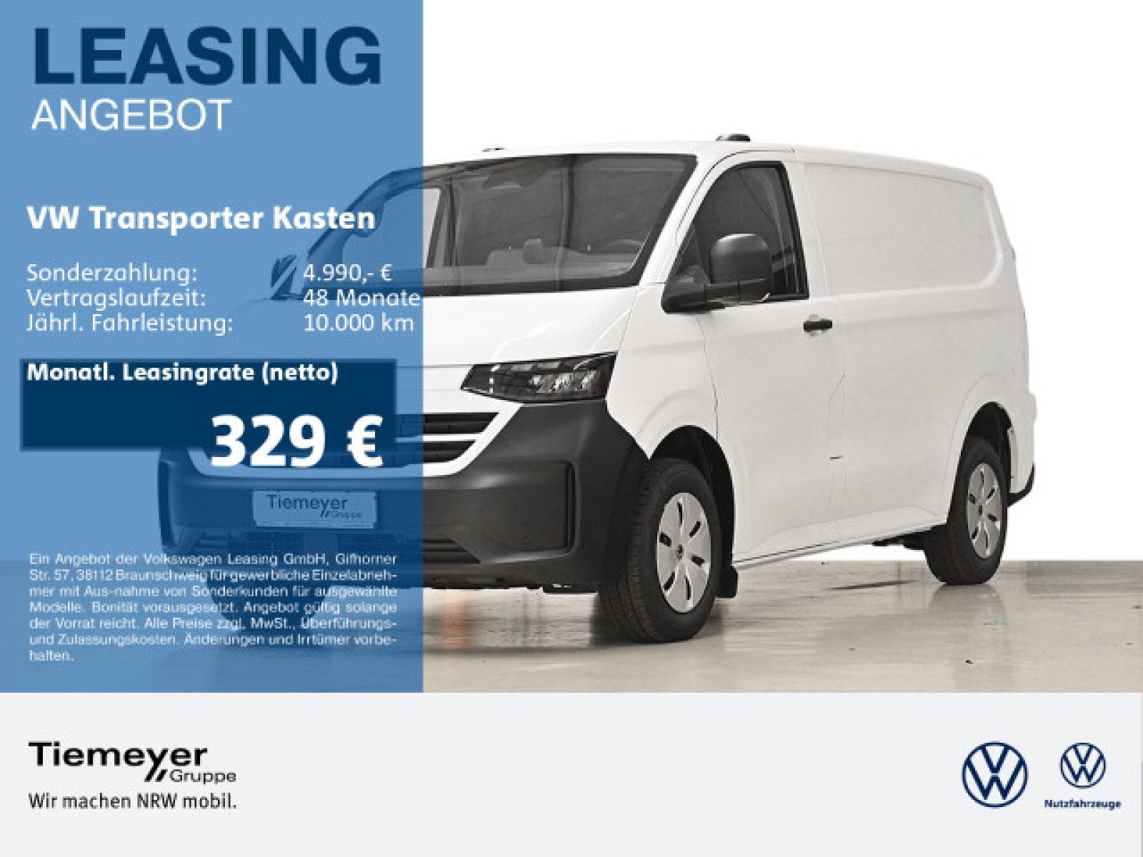 Volkswagen Transporter Kasten – Bild 1