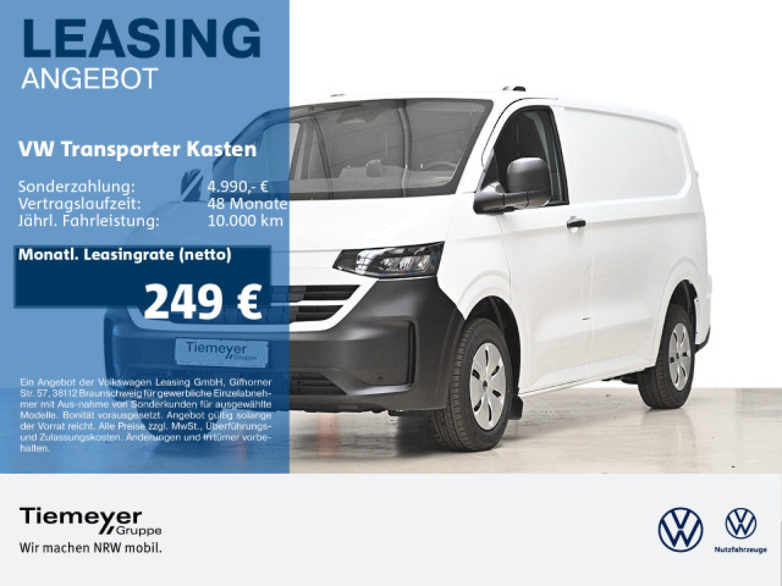 Volkswagen Transporter Kasten – Bild 1