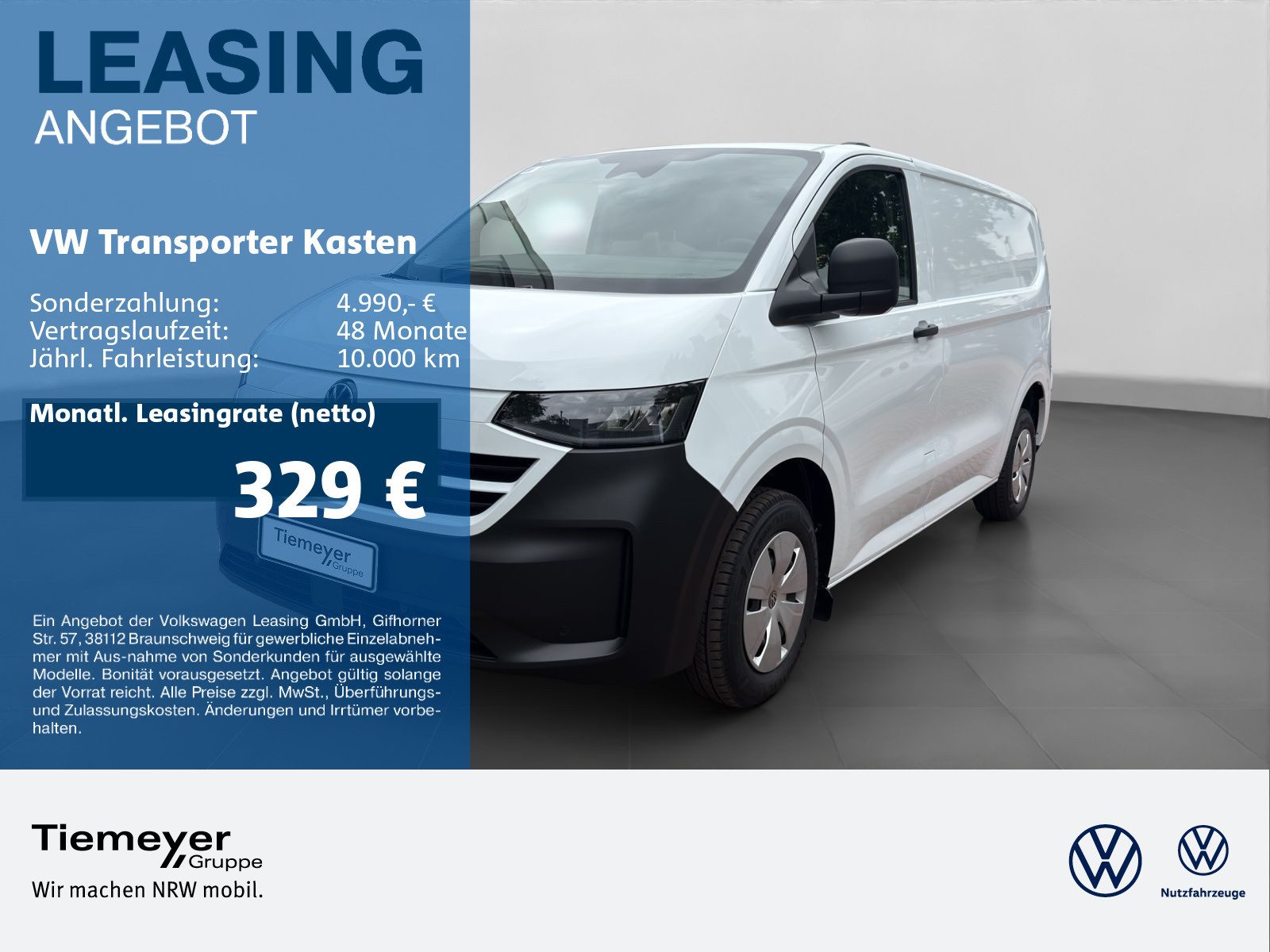 Volkswagen Transporter Kasten – Bild 1