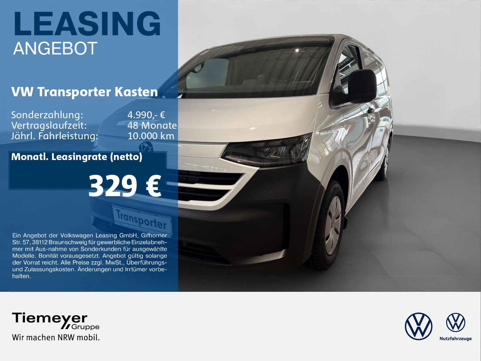 Volkswagen Transporter Kasten – Bild 1