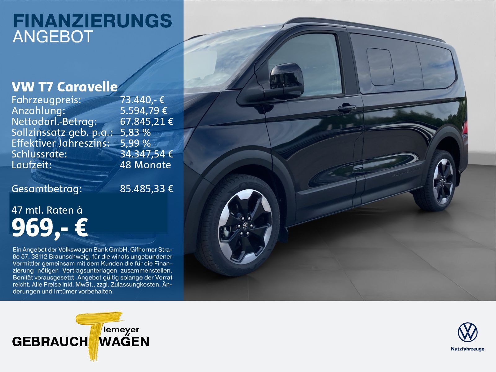 Volkswagen T7 Caravelle – Bild 1