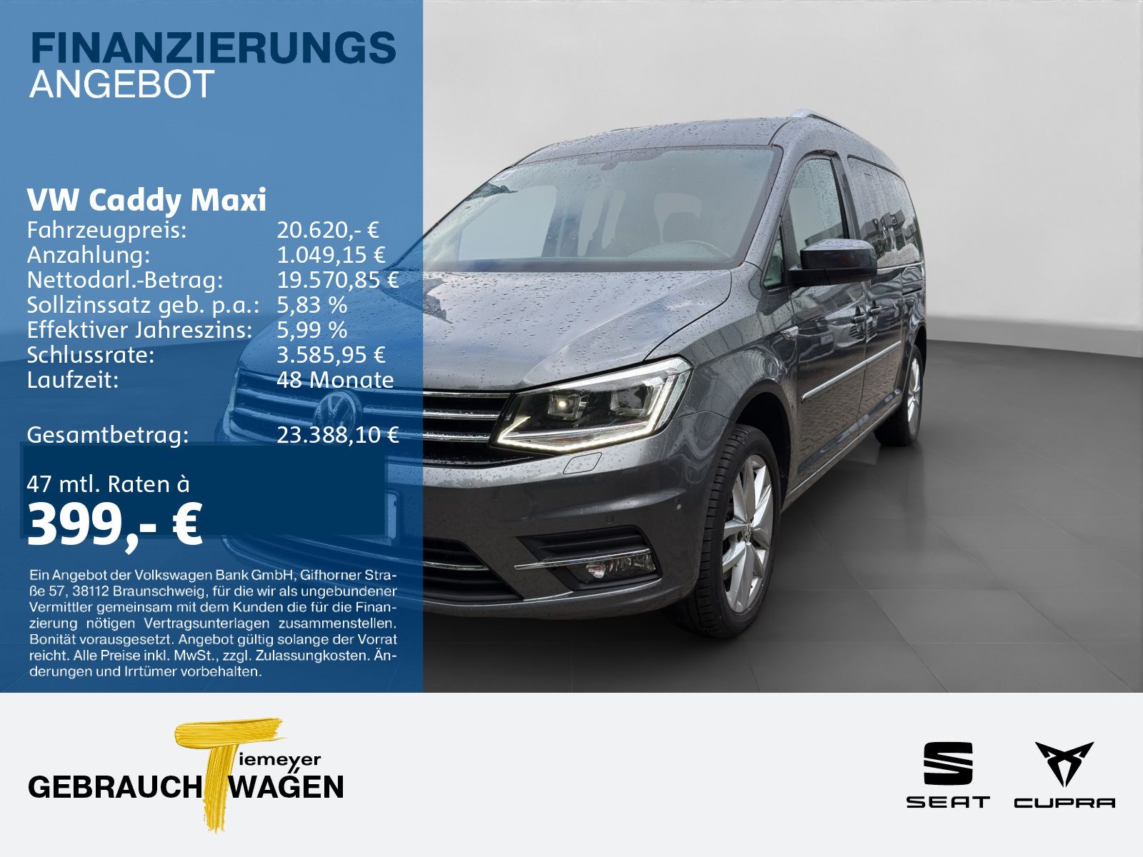 Volkswagen Caddy Maxi – Bild 1