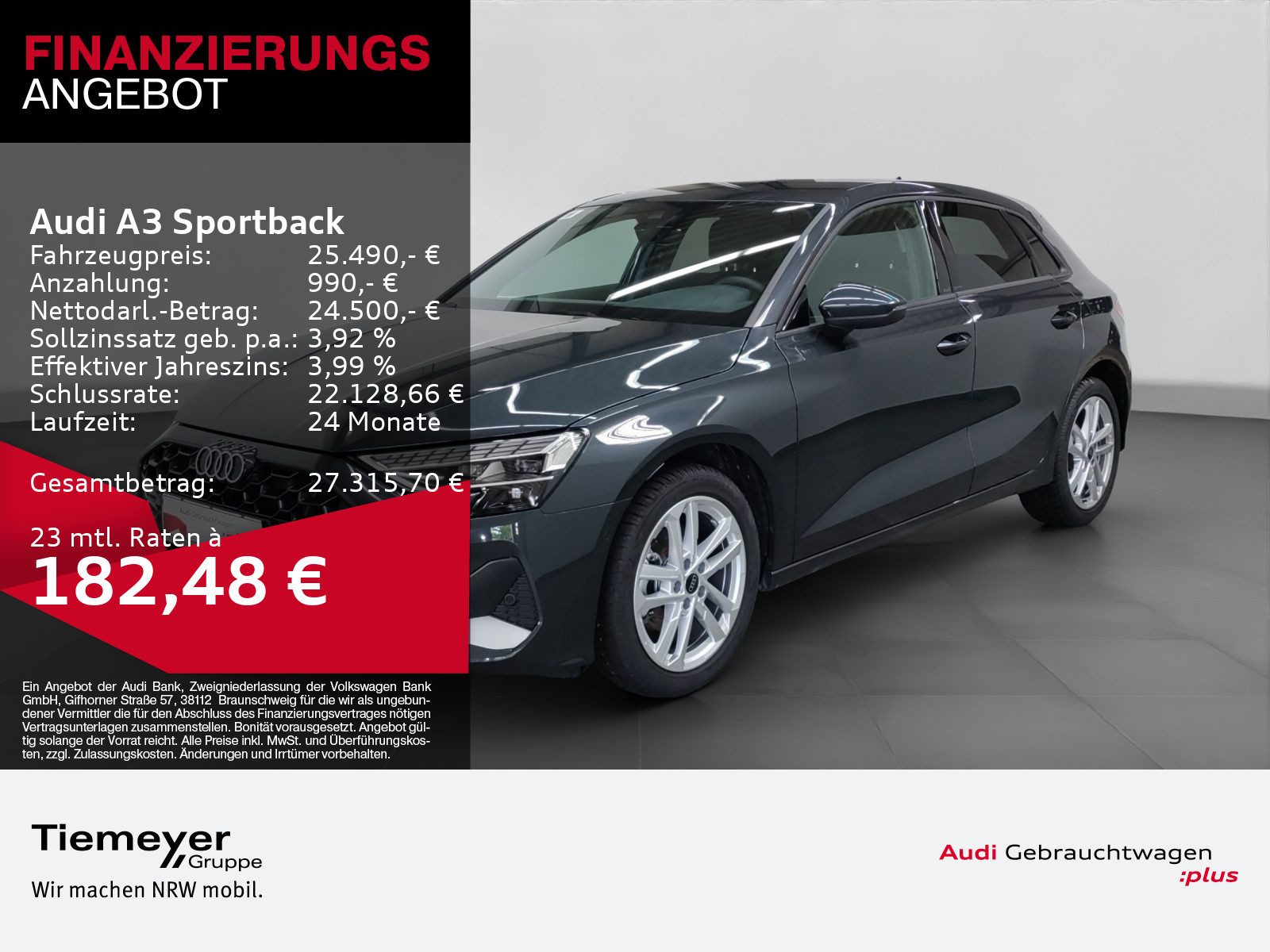 Audi A3 Sportback – Bild 1