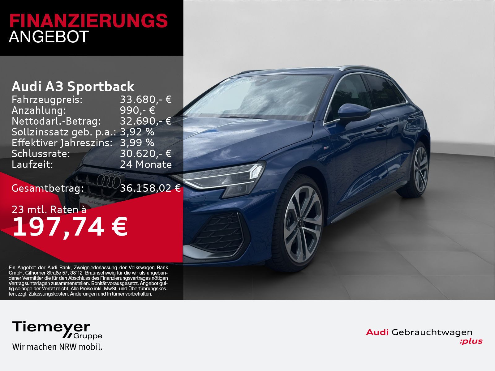 Audi A3 Sportback – Foto 1