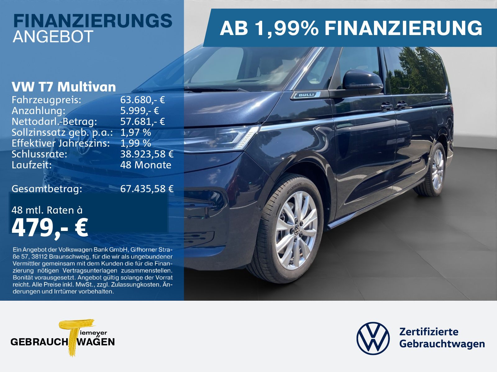 Volkswagen T7 Multivan – Bild 1