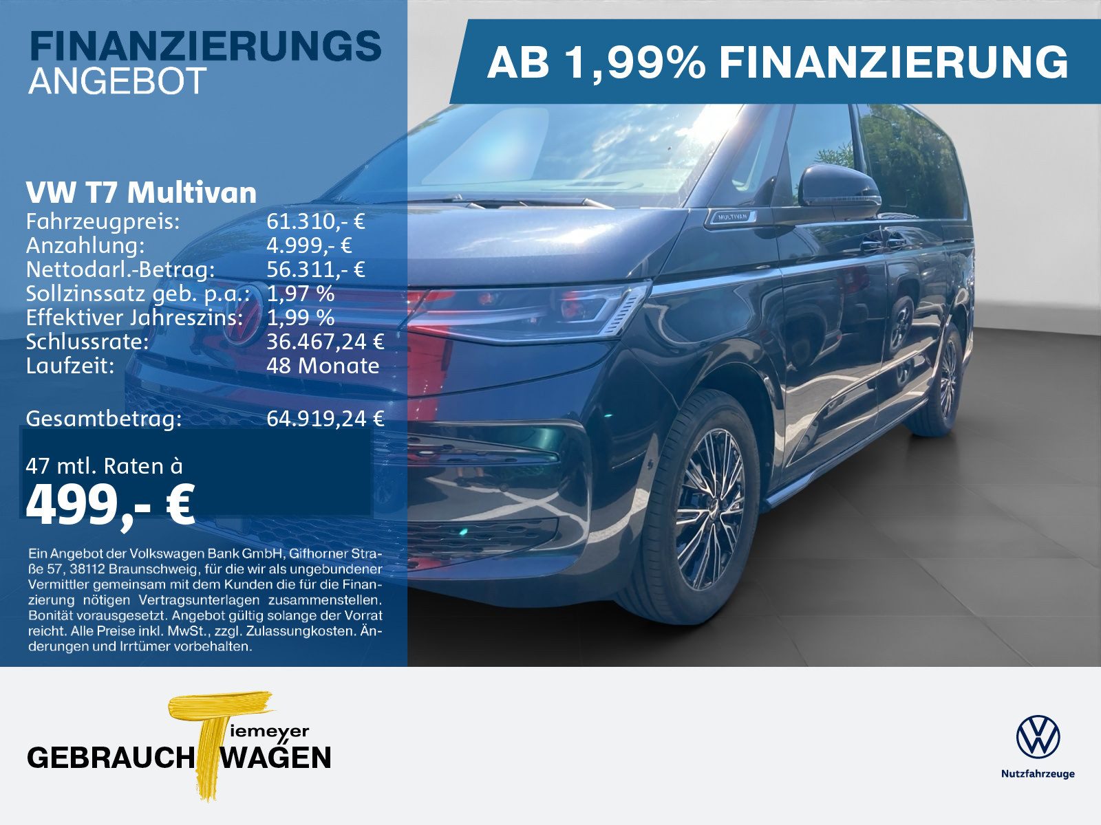 Volkswagen T7 Multivan – Bild 1