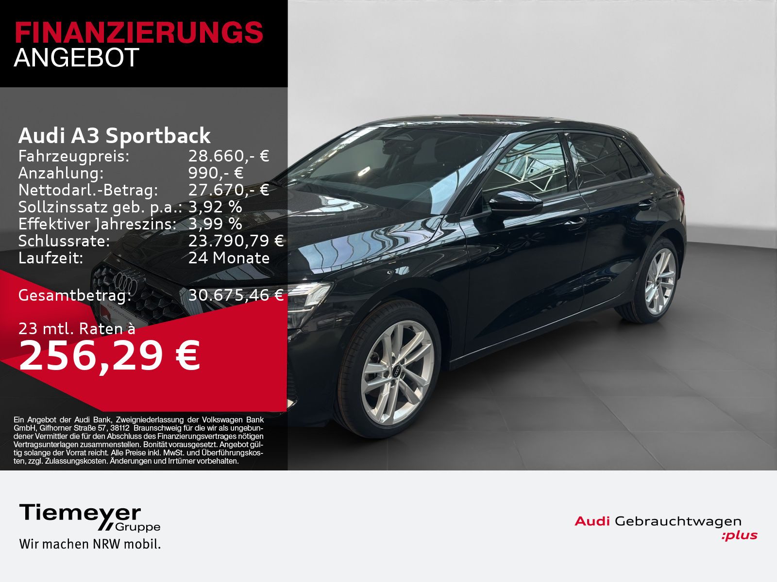 Audi A3 Sportback – Bild 1