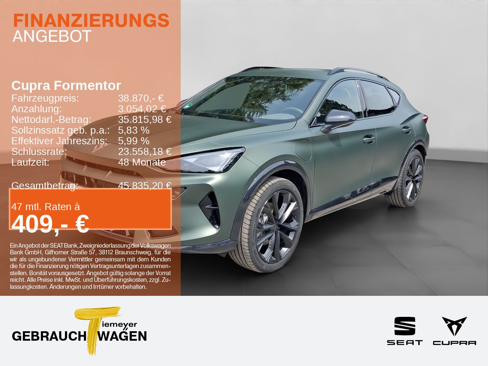 Cupra Formentor – Bild 1