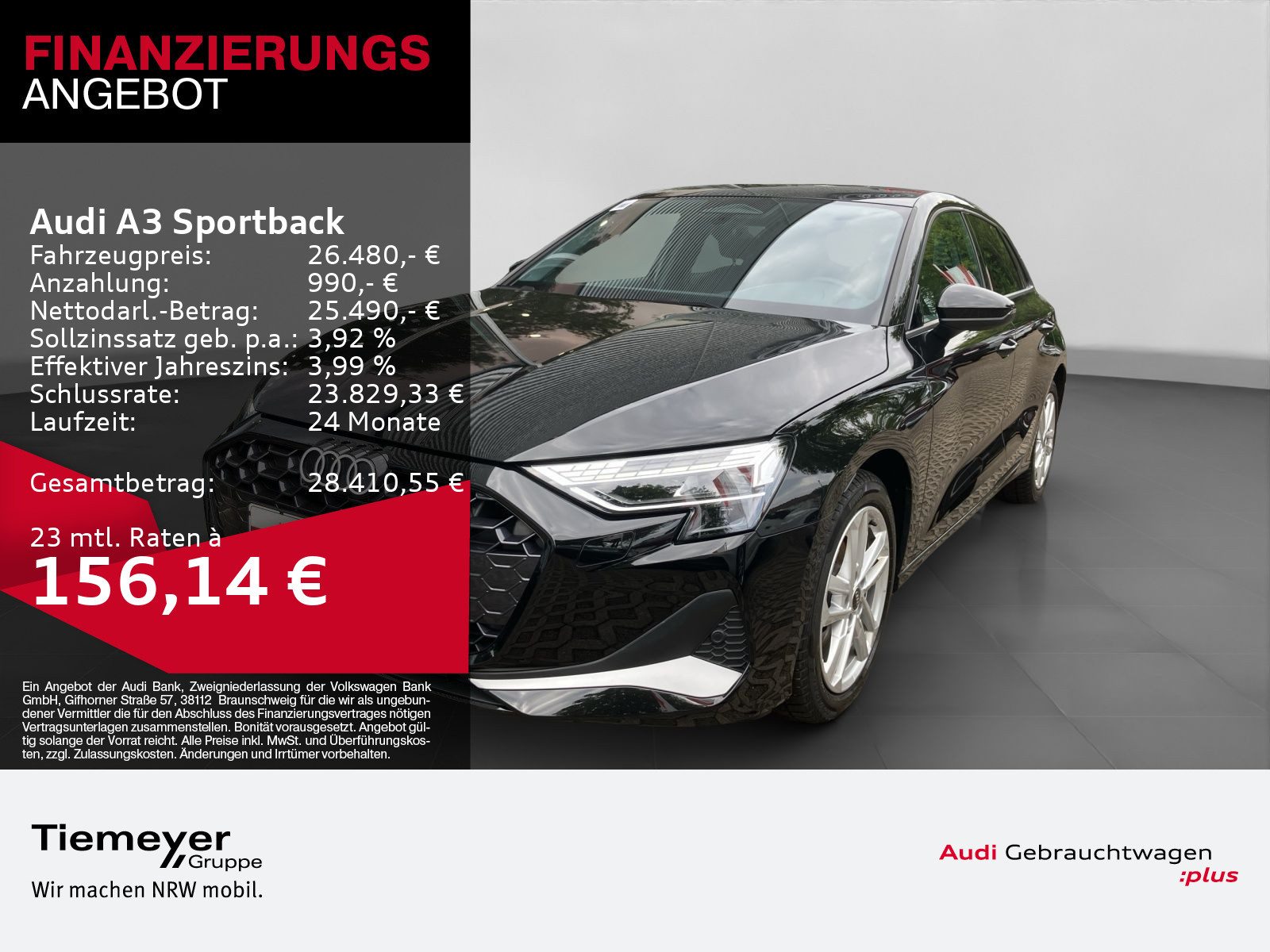 Audi A3 Sportback – Bild 1