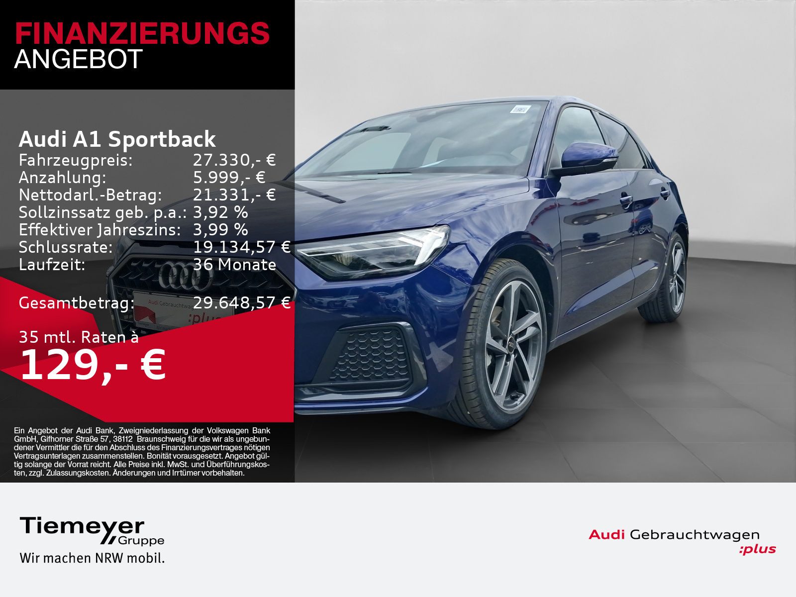 Audi A1 Sportback – Foto 1