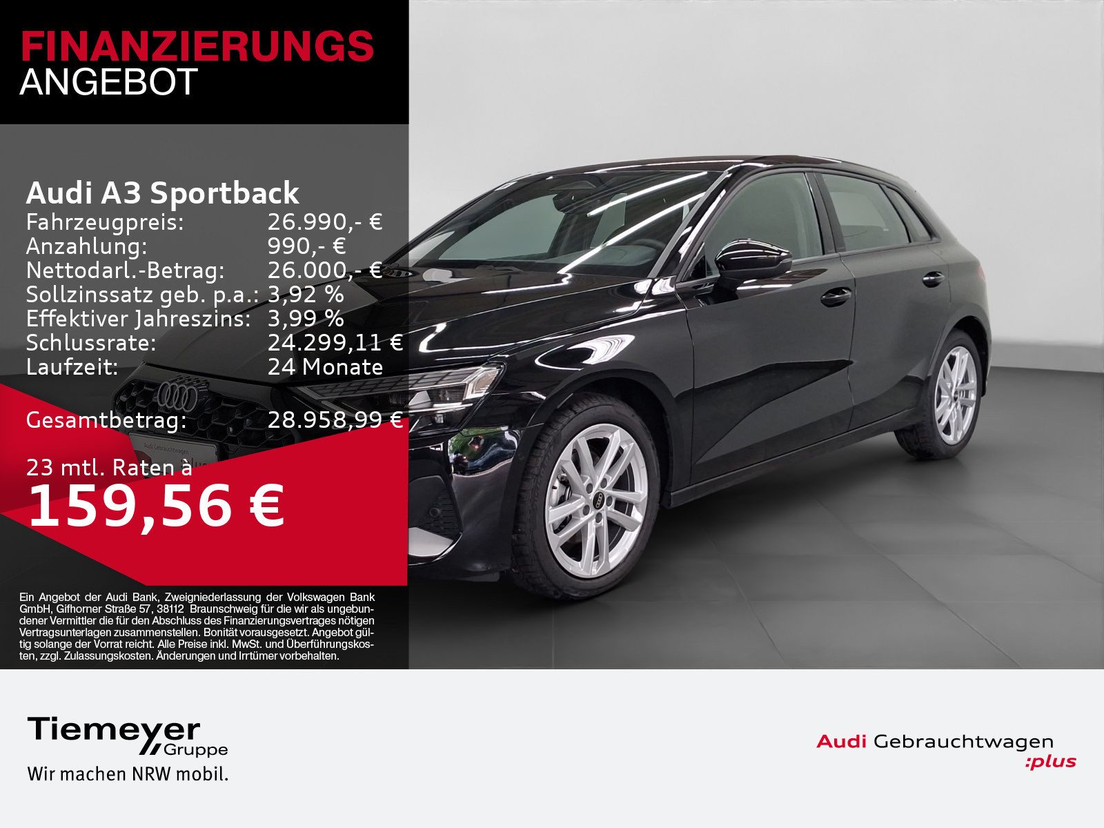 Audi A3 Sportback – Foto 1