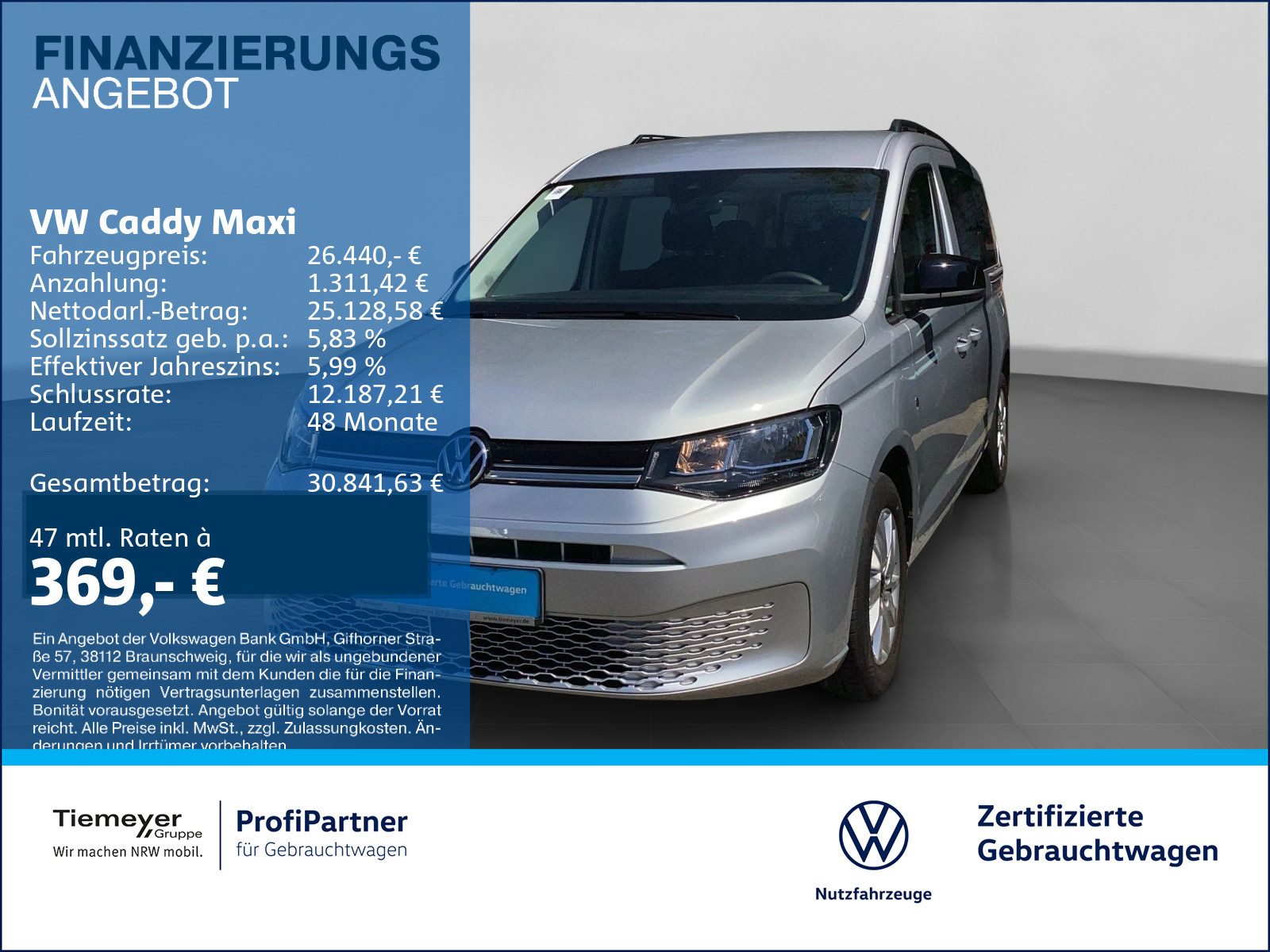 Volkswagen Caddy Maxi – Bild 1