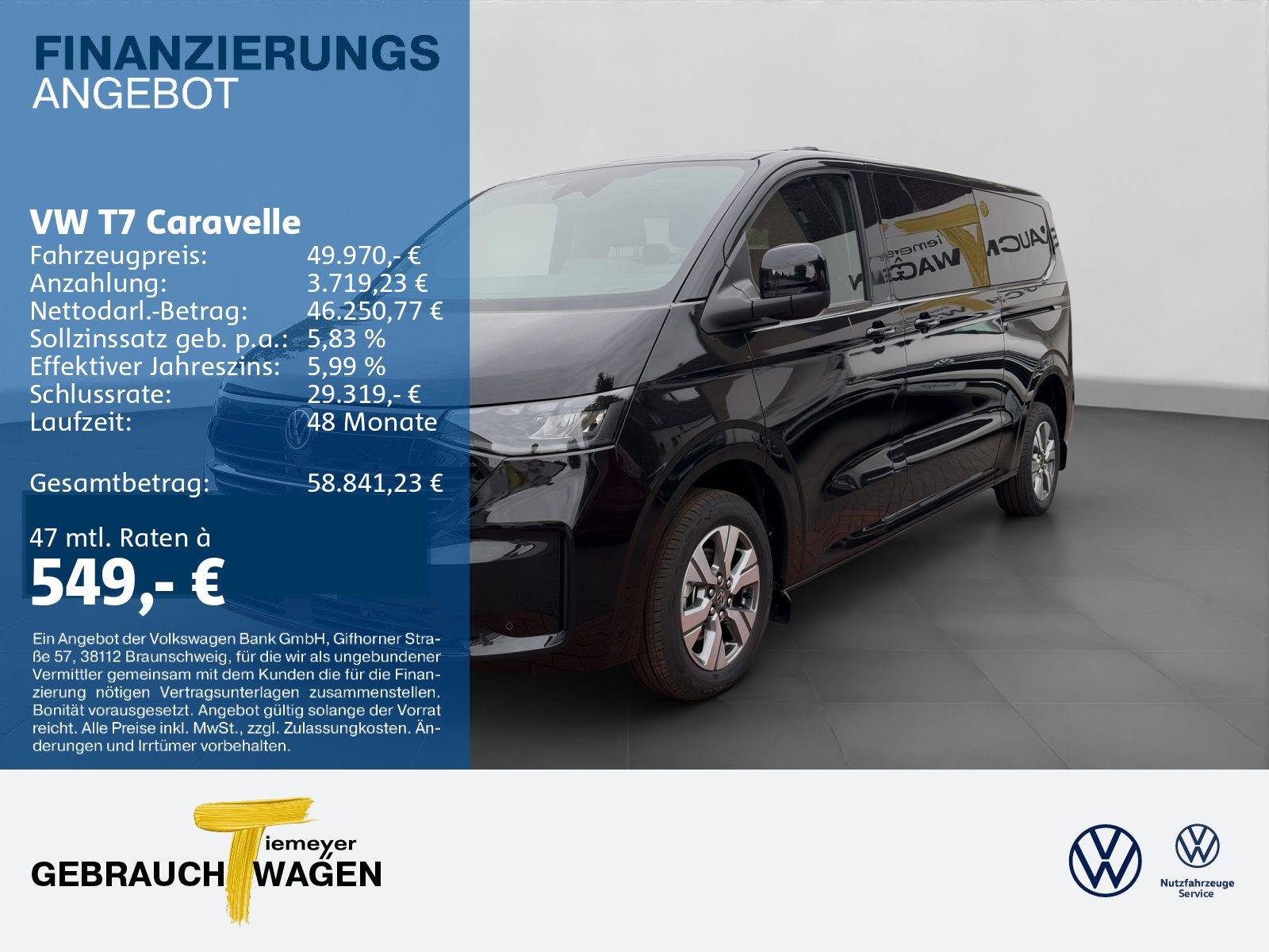 Volkswagen T7 Caravelle – Bild 1