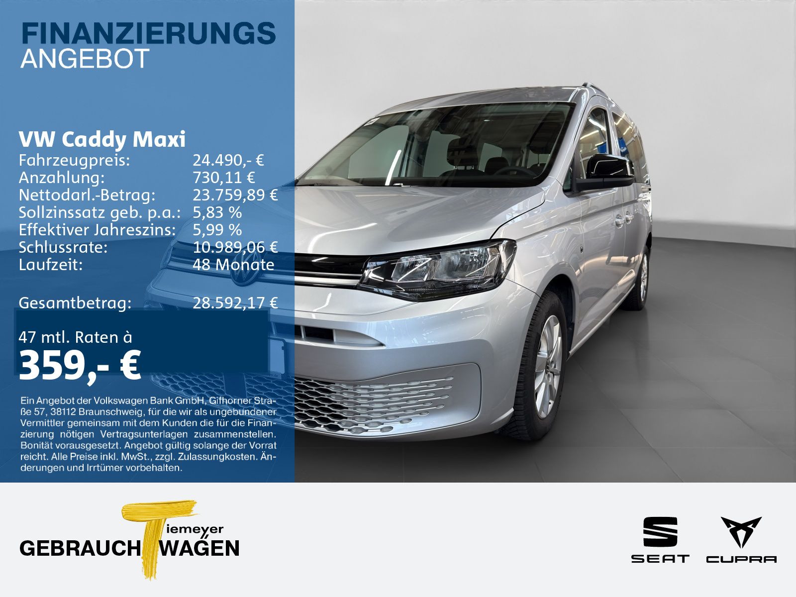 Volkswagen Caddy Maxi – Bild 1