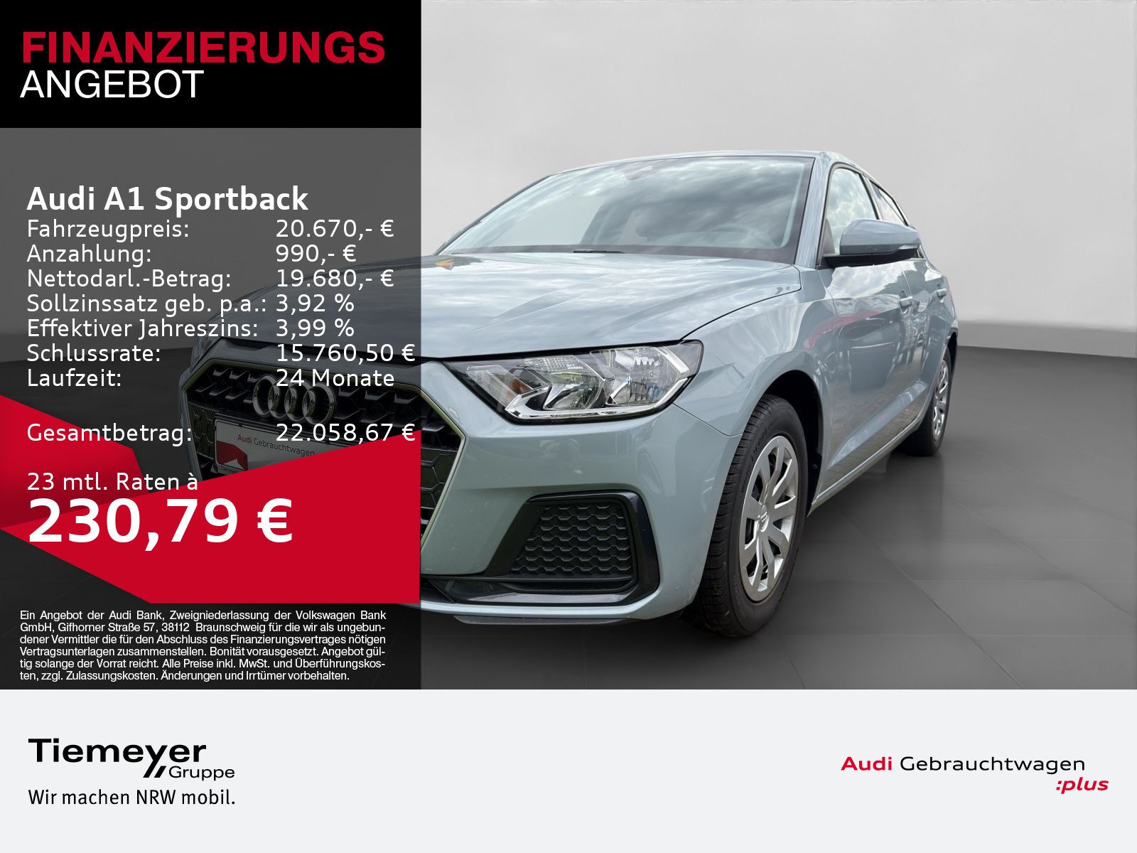 Audi A1 Sportback – Bild 1