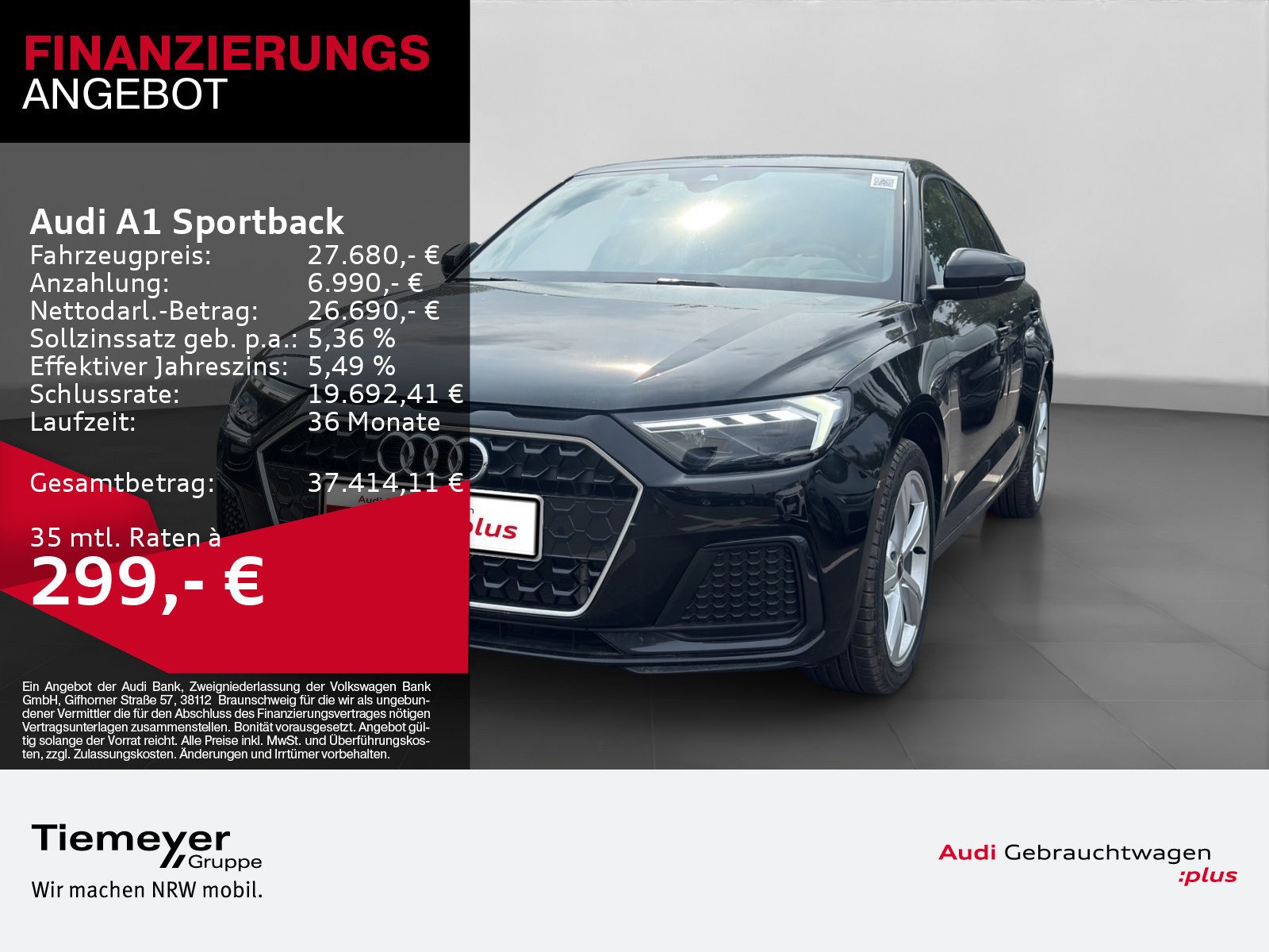 Audi A1 Sportback – Foto 1