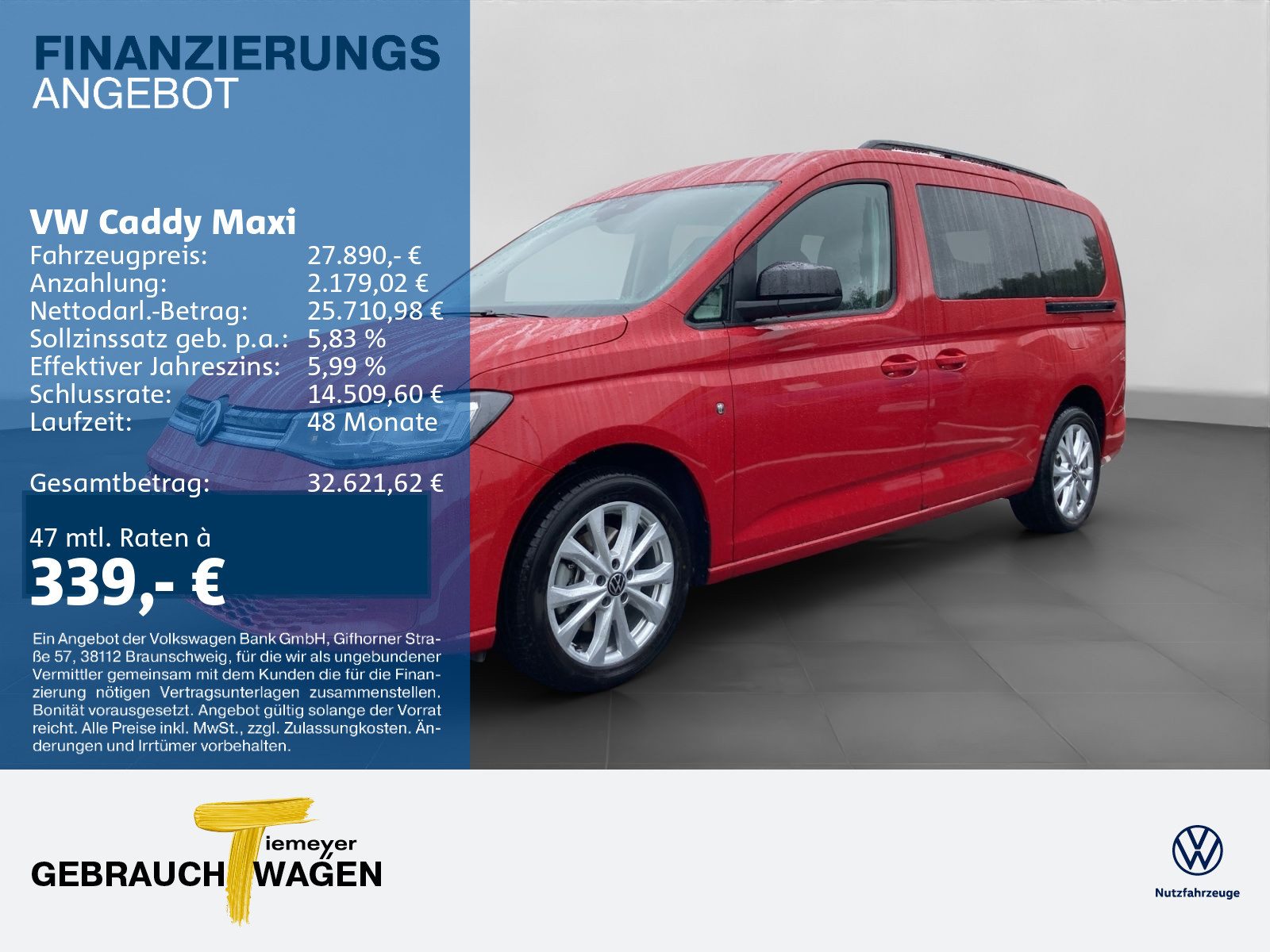 Volkswagen Caddy Maxi – Foto 1