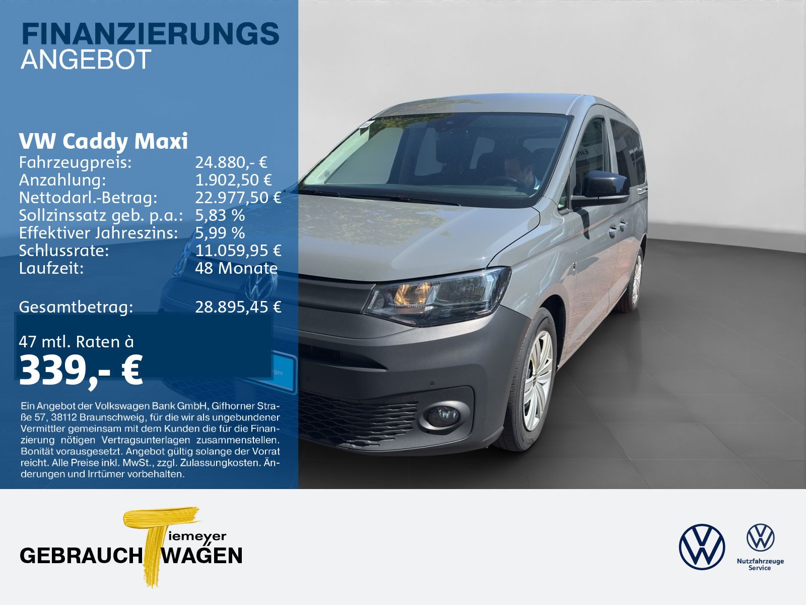 Volkswagen Caddy Maxi – Foto 1