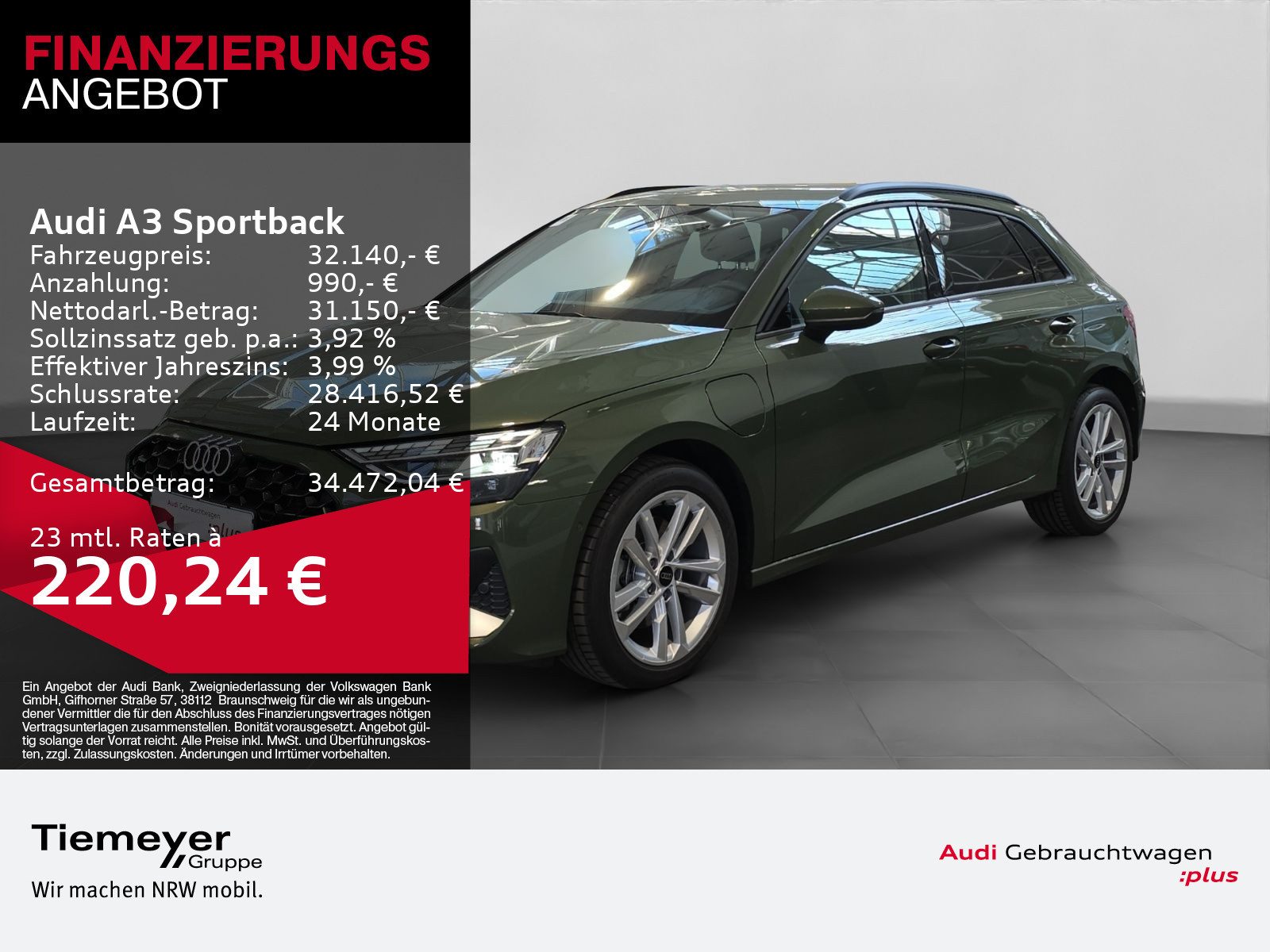 Audi A3 Sportback – Foto 1