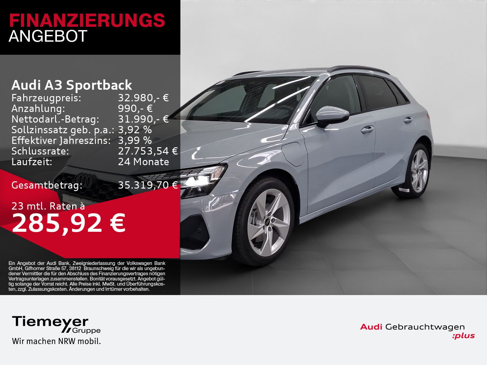 Audi A3 Sportback – Bild 1