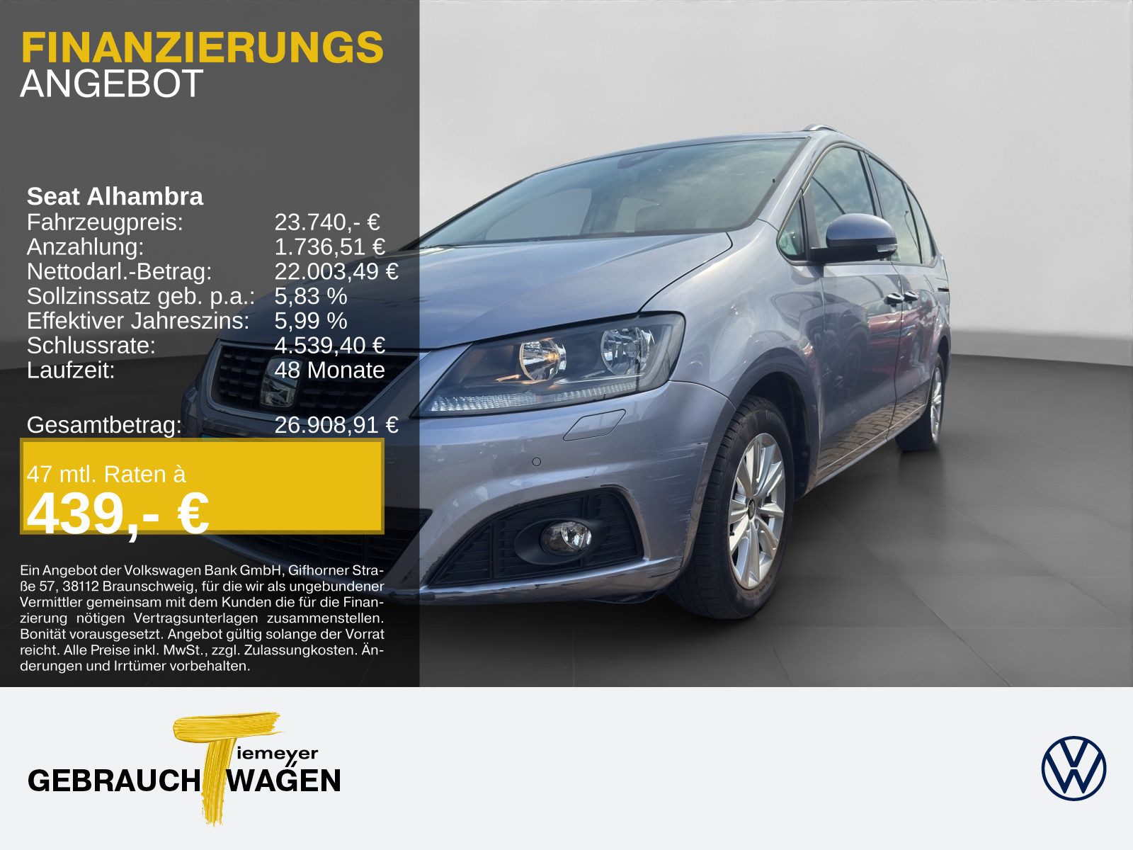 Seat Alhambra – Bild 1