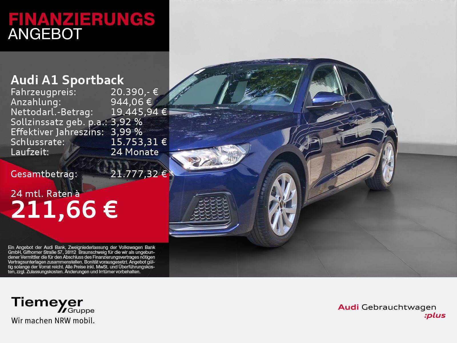 Audi A1 Sportback – Bild 1