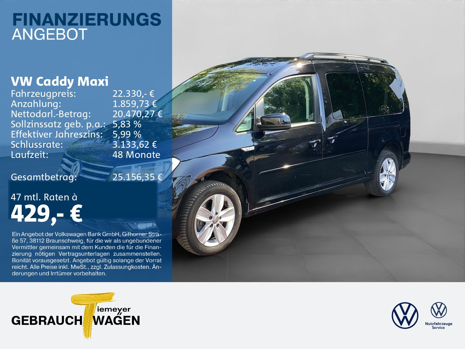 Volkswagen Caddy Maxi – Foto 1