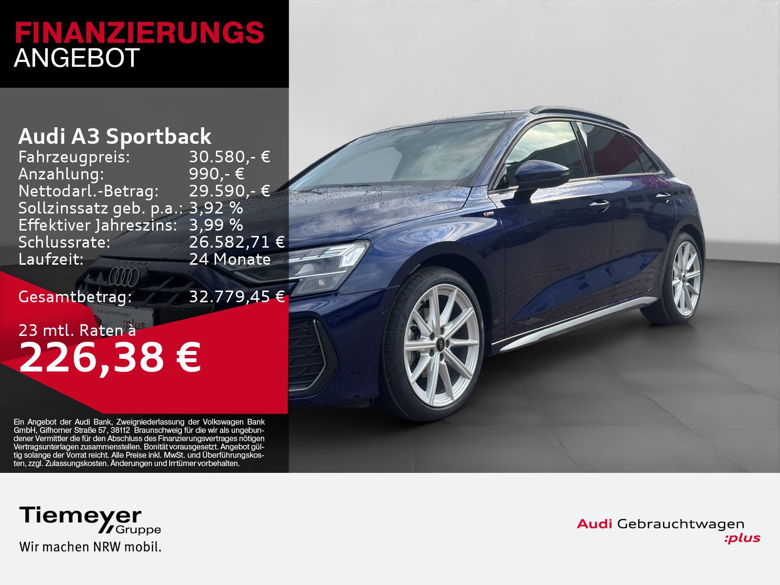 Audi A3 Sportback – Bild 1