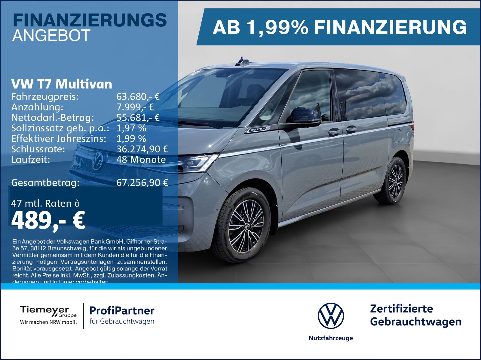 Volkswagen T7 Multivan – Bild 1