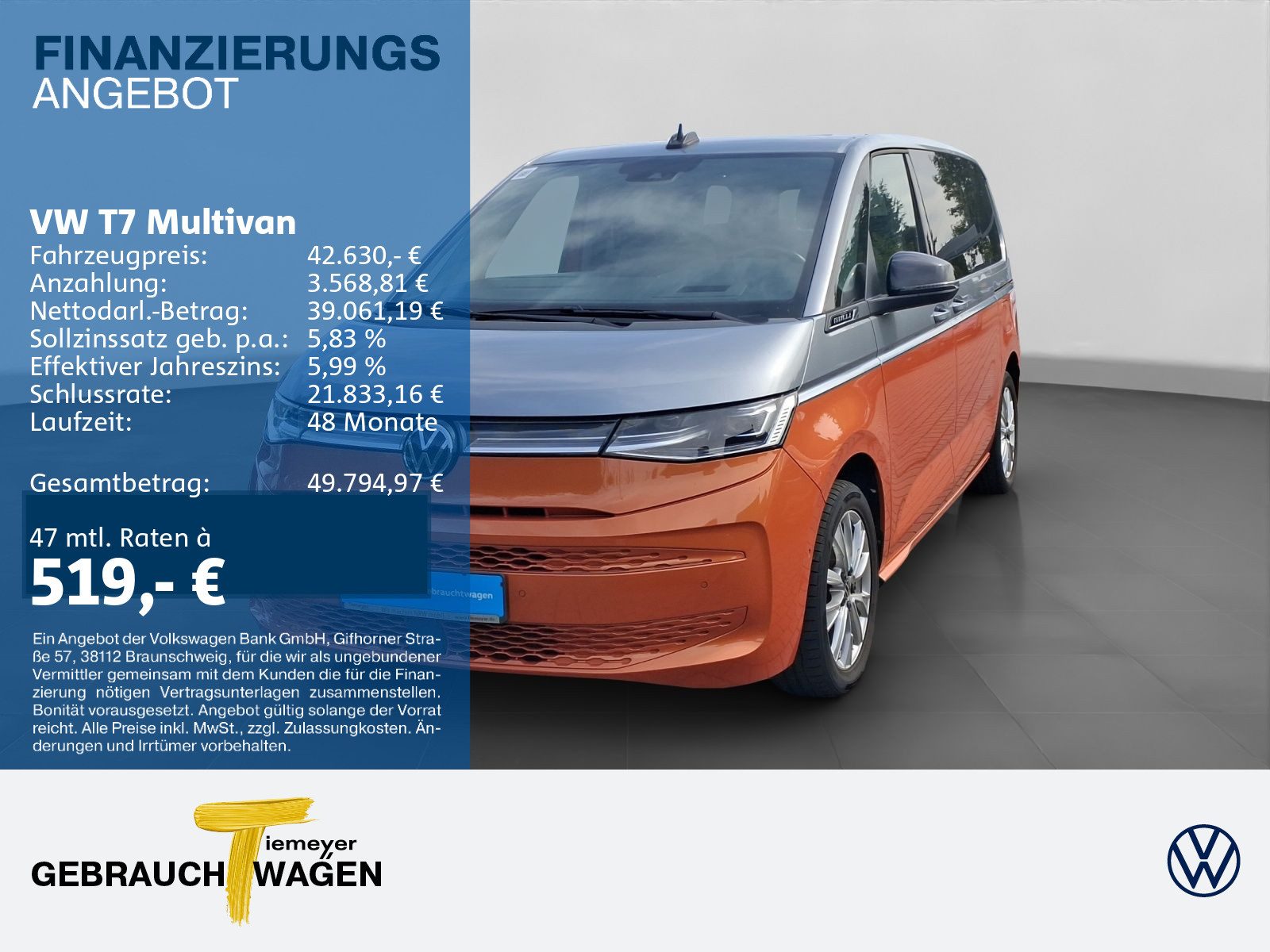Volkswagen T7 Multivan – Bild 1
