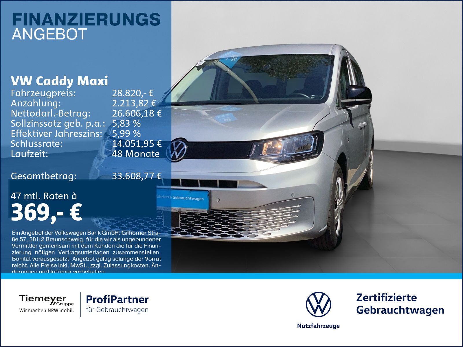 Volkswagen Caddy Maxi – Bild 1