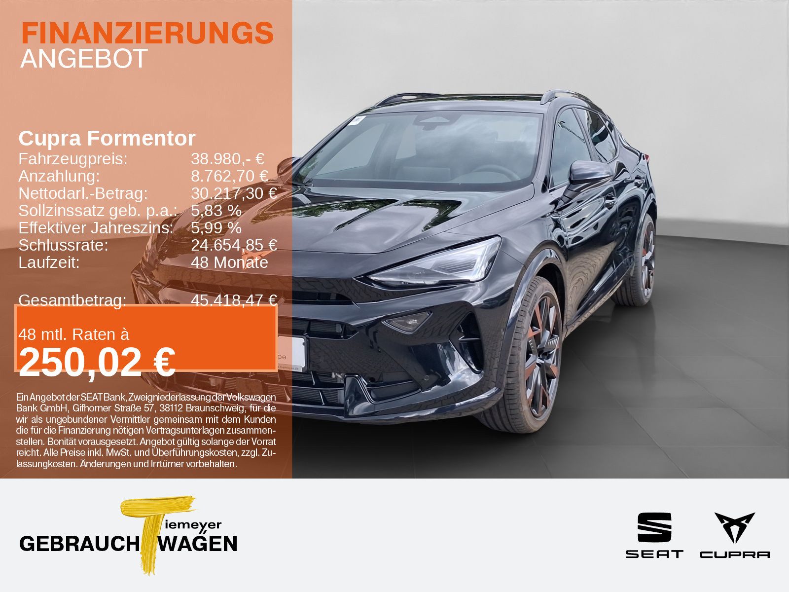 Cupra Formentor – Bild 1
