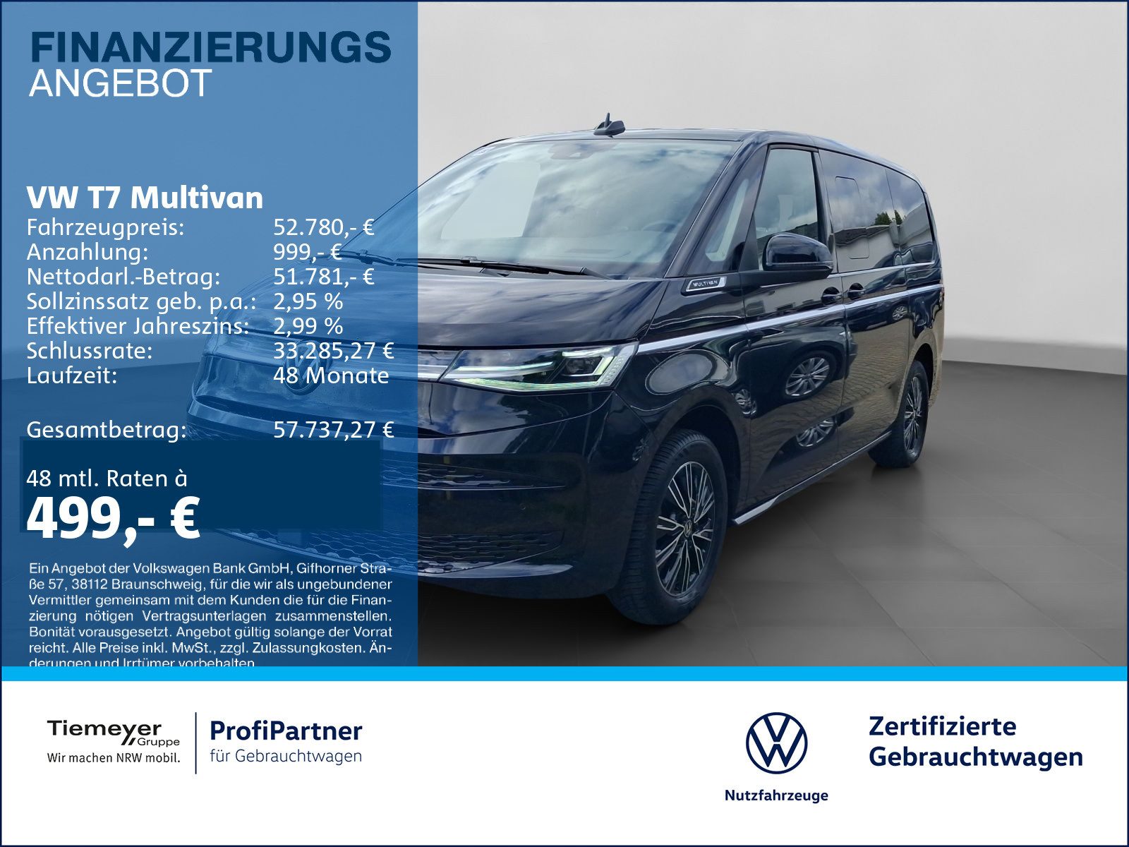 Volkswagen T7 Multivan – Bild 1
