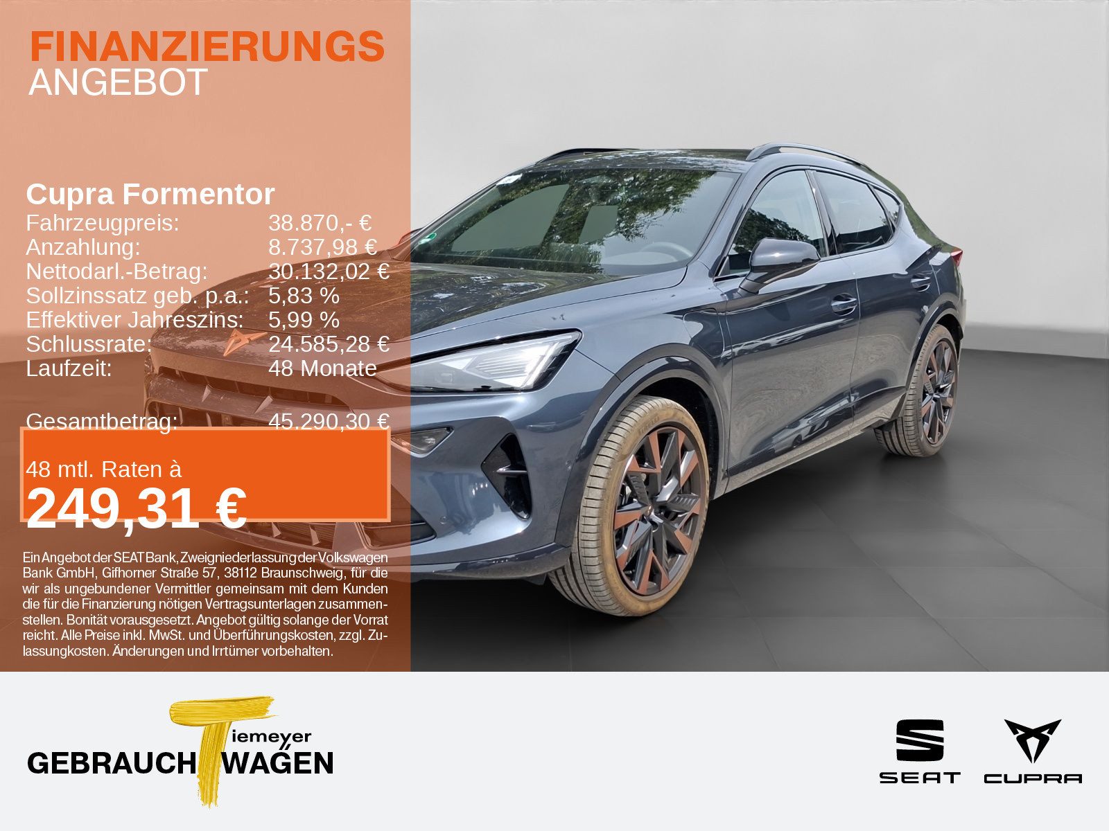 Cupra Formentor – Bild 1