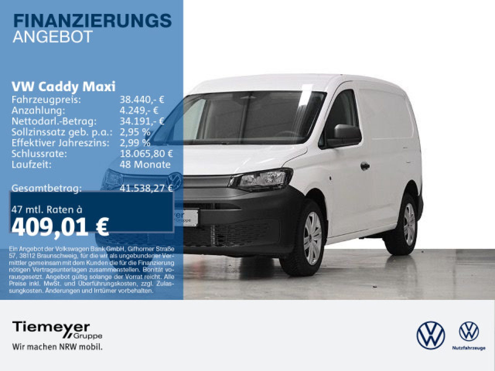 Volkswagen Caddy Maxi – Bild 1