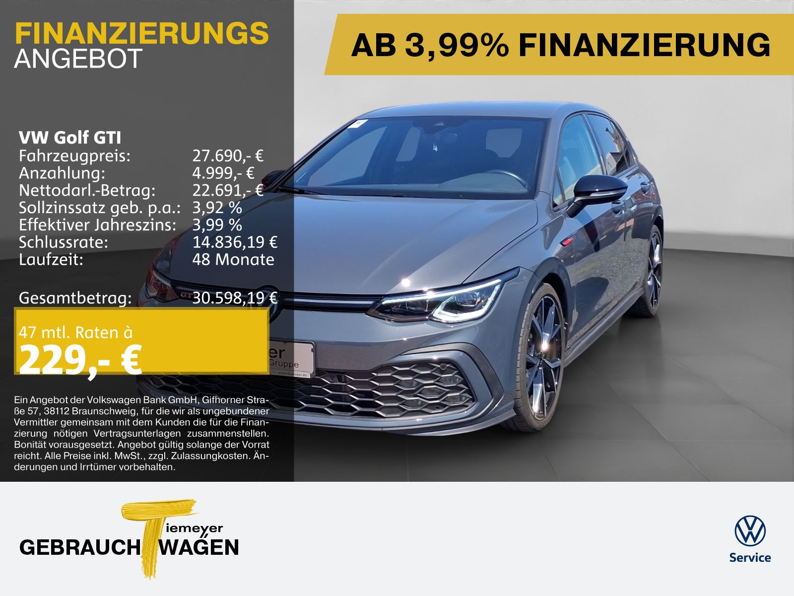 Volkswagen Golf GTI – Bild 1