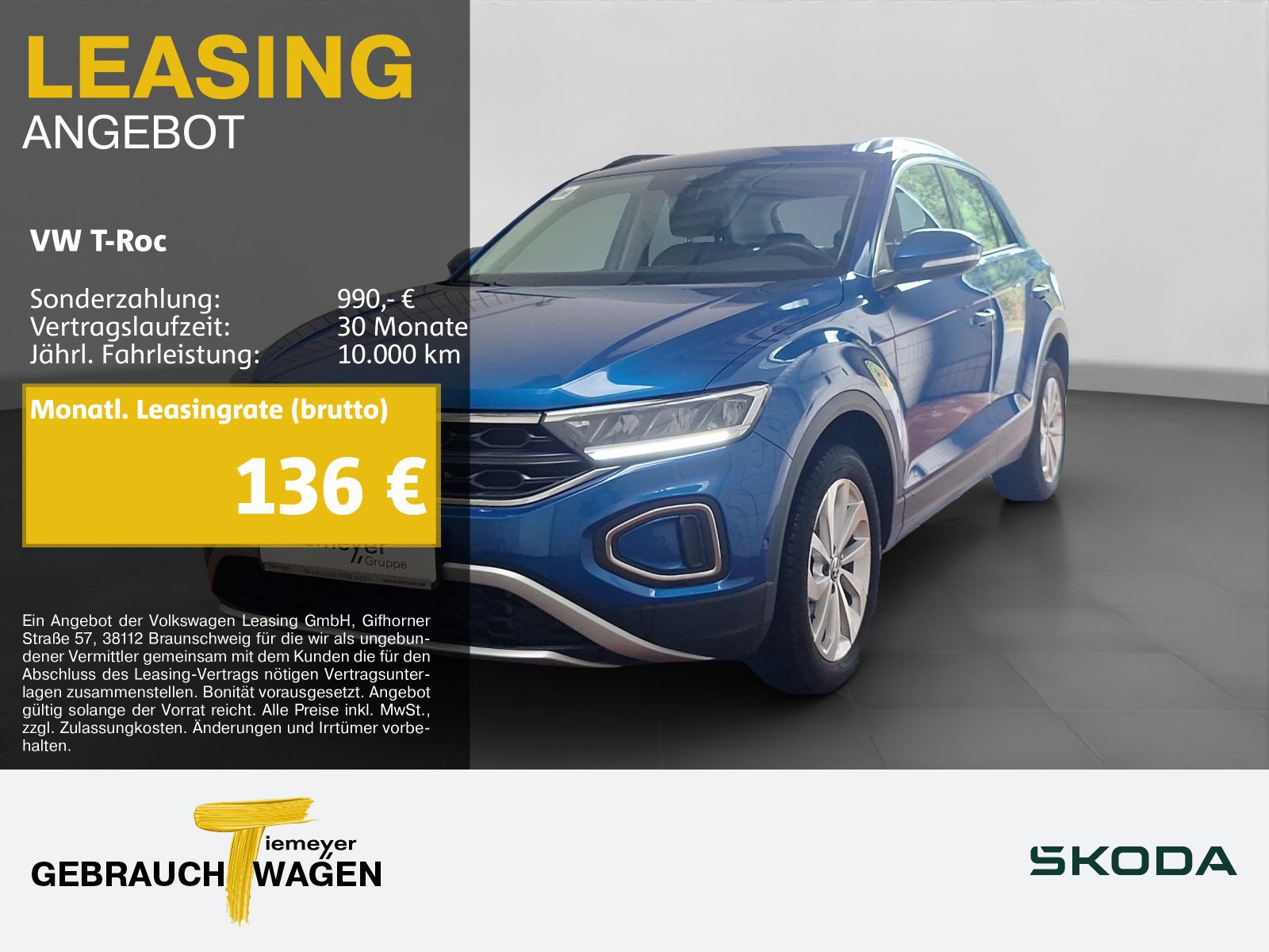 Volkswagen T-Roc – Bild 1