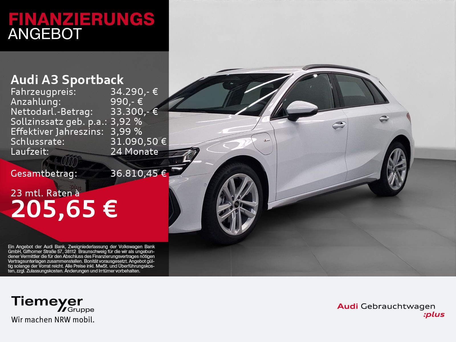 Audi A3 Sportback – Bild 1