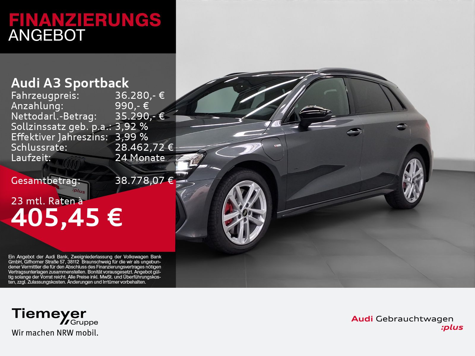Audi A3 Sportback – Bild 1
