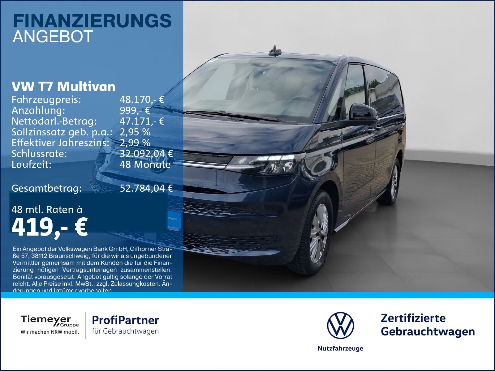 Volkswagen T7 Multivan – Bild 1