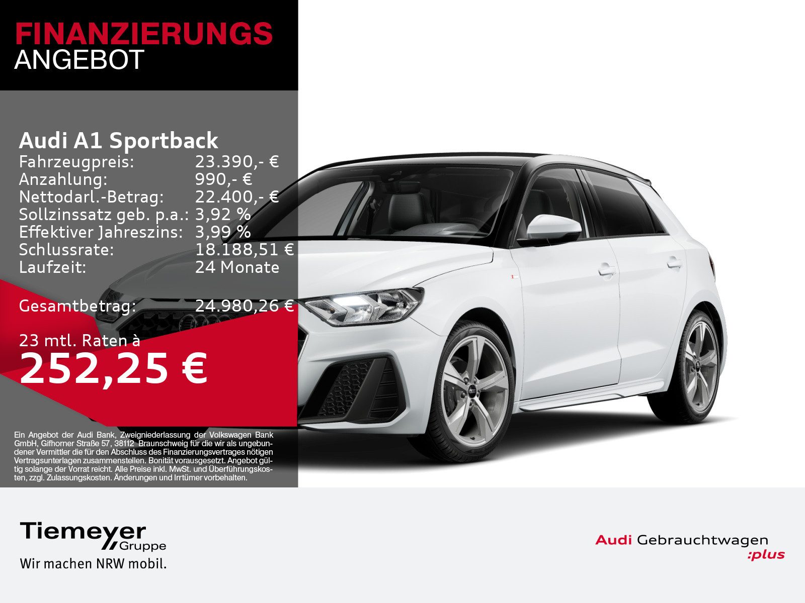 Audi A1 Sportback – Bild 1
