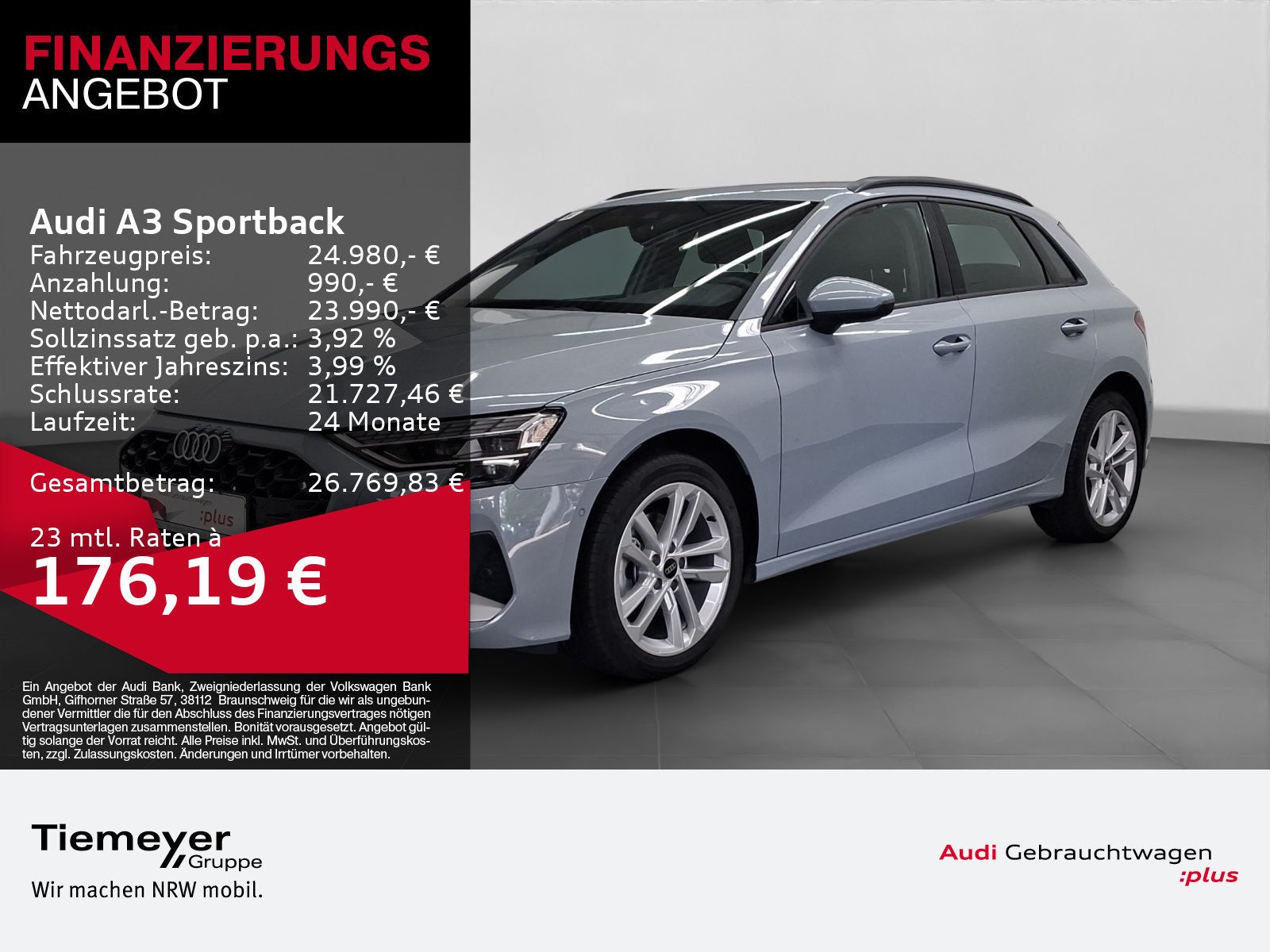 Audi A3 Sportback – Foto 1
